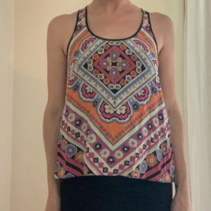 Juicy Couture 100% silk sleeveless top